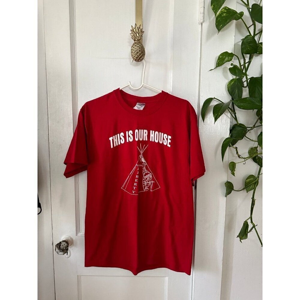 Liberty This is Our House Jerzees size Large shirt